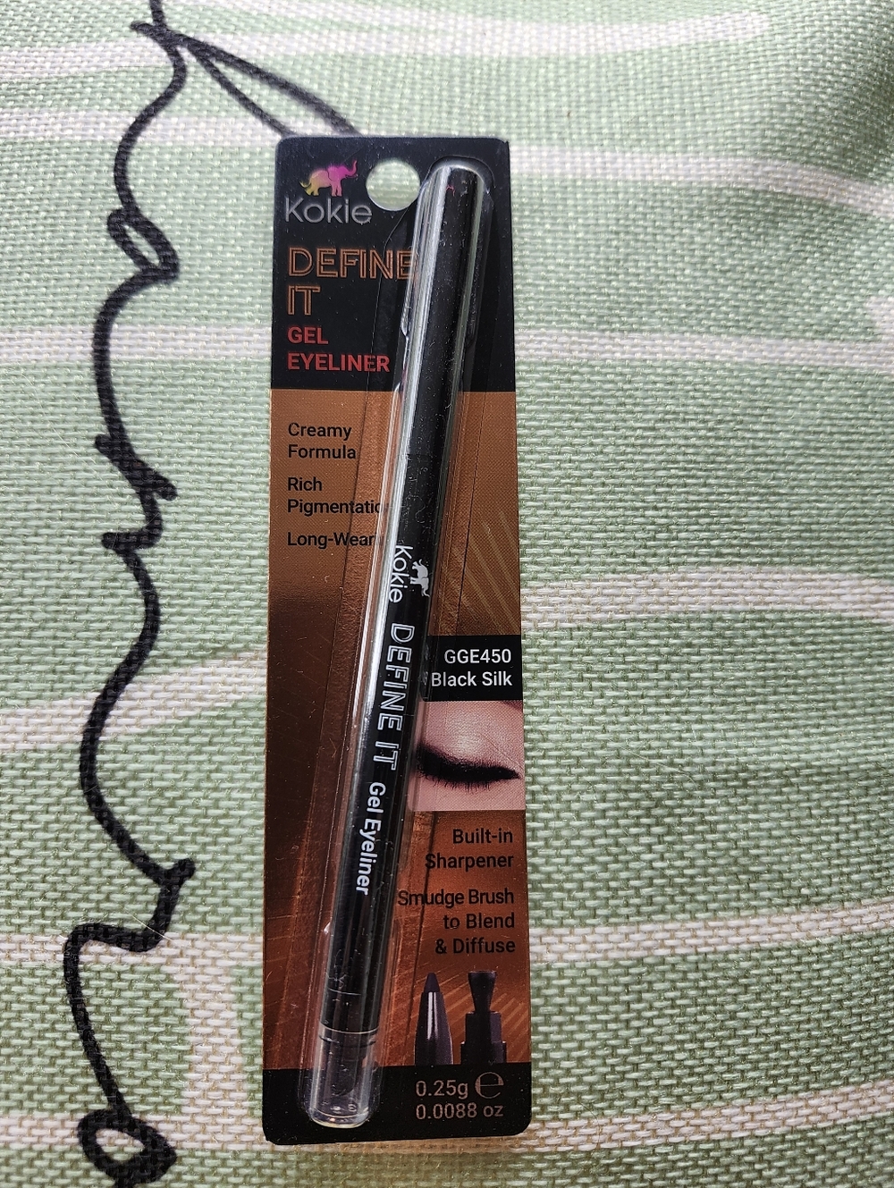 Kokie Define It Gel Eyeliner - Black Silk